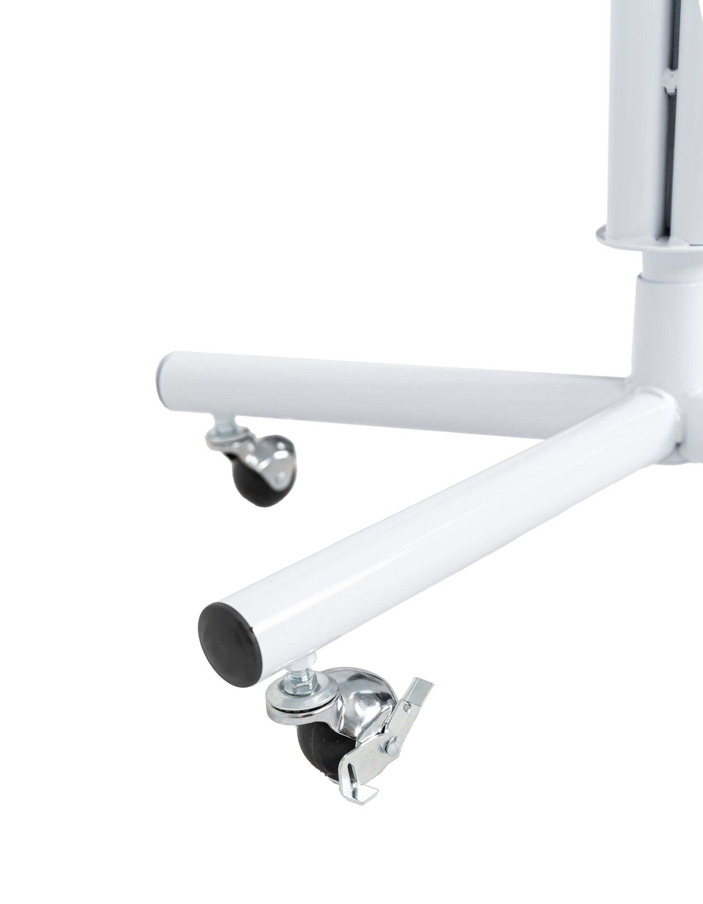 Kleiderständer Chrom / Weiss