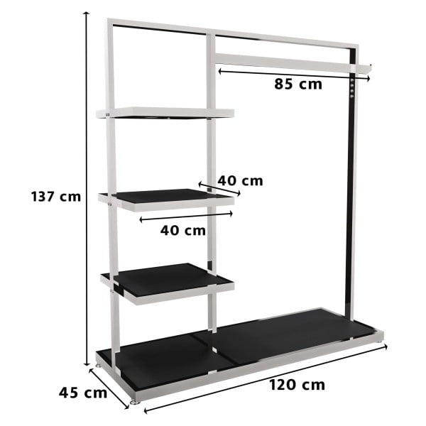 13561_mittelraumstaender__regalablagen_chrom_ablageboeden_schwarz_abmessungen_600x600
