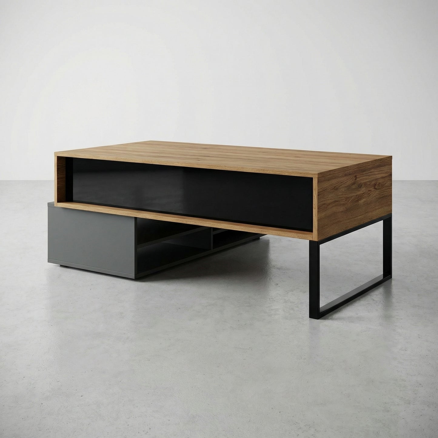 Schreibtisch "Alexander" mit Sideboard