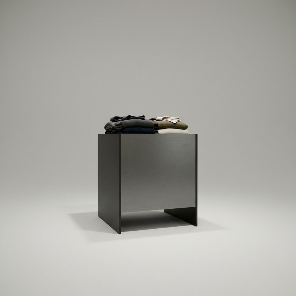 Wühltisch "Steven" mit höhenverstellbarer Schüttentiefe