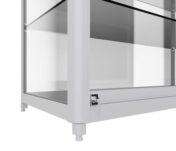 28402_vollglas_thekenvitrine_silber_mit_beleuchtung_aluminium_detailansicht_600x600