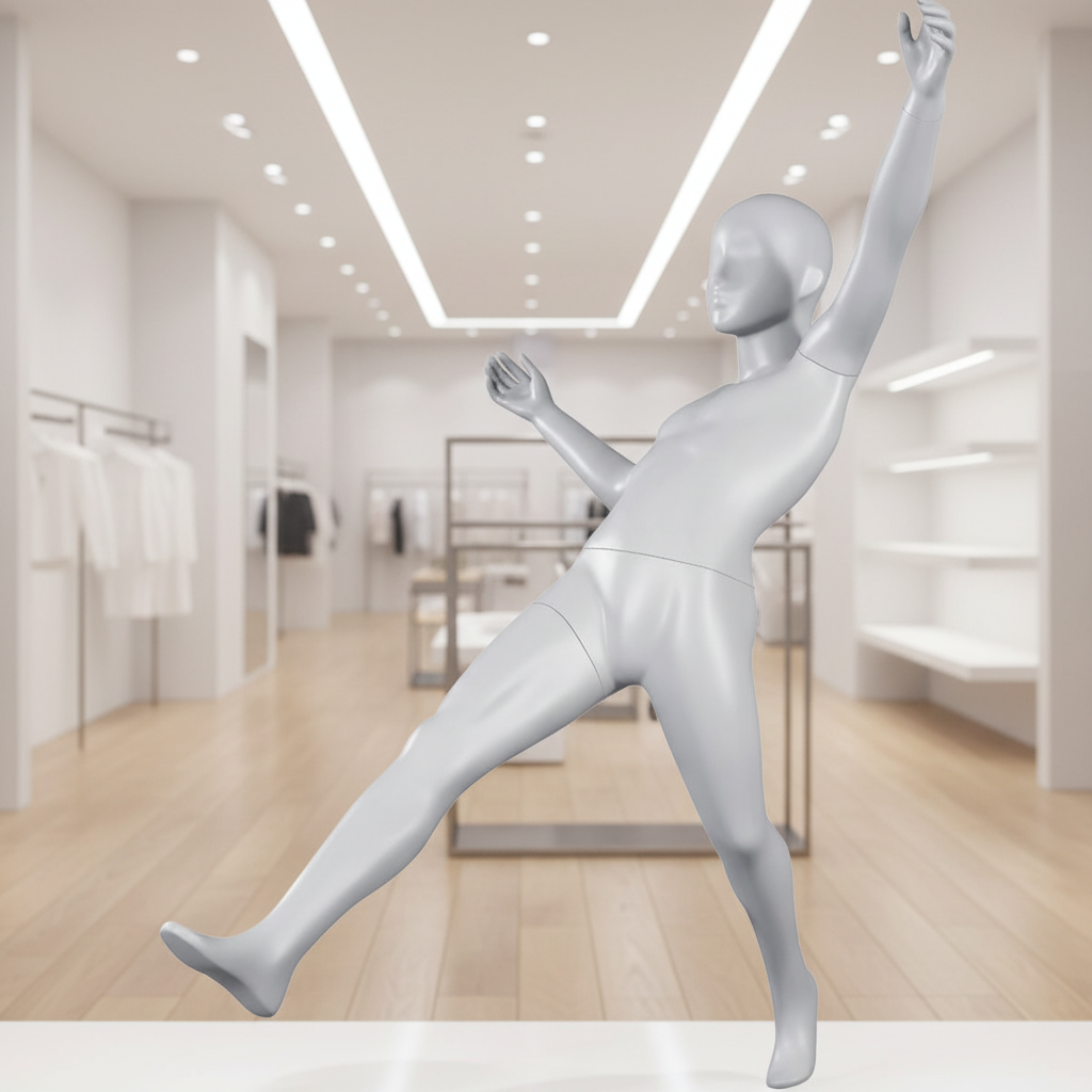 Penther Schaufensterpuppe Junge, Fußball, sportlich