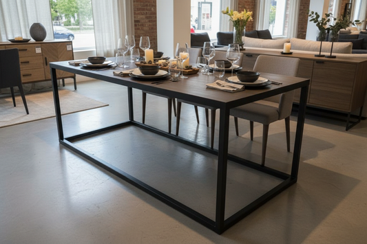 Verkaufstisch im Industrial-Style