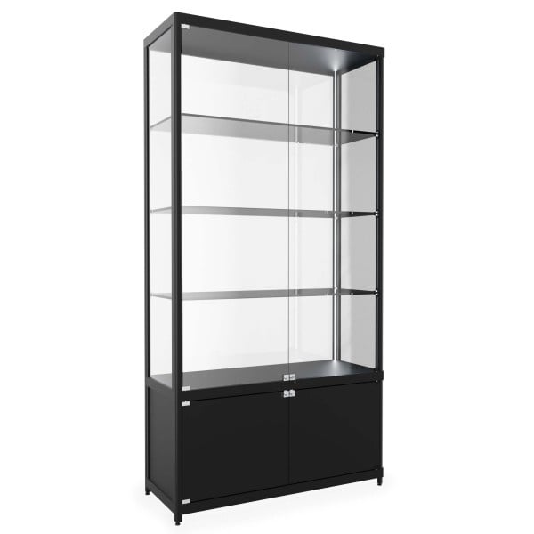 standvitrine_mit_unterschrank_schwarz_led_leiste_600x600